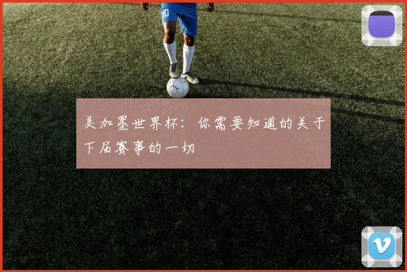 美加墨世界杯：你需要知道的关于下届赛事的一切