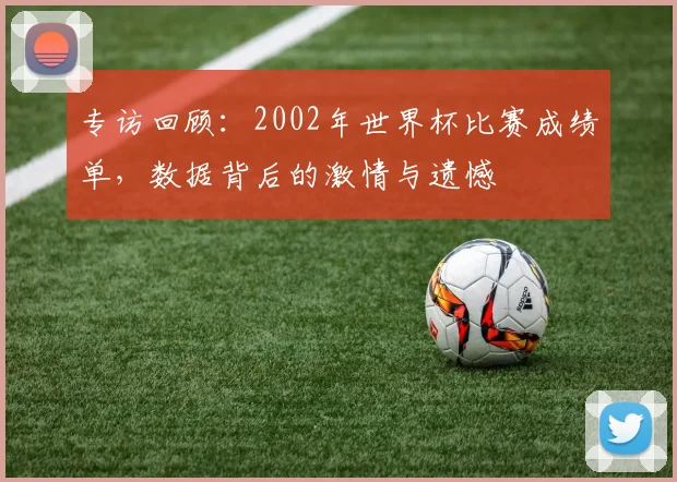 专访回顾:2002年世界杯比赛成绩单,数据背后的激情与遗憾