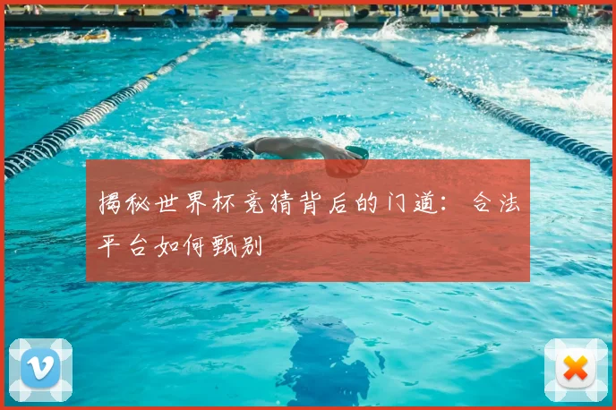 揭秘世界杯竞猜背后的门道：合法平台如何甄别